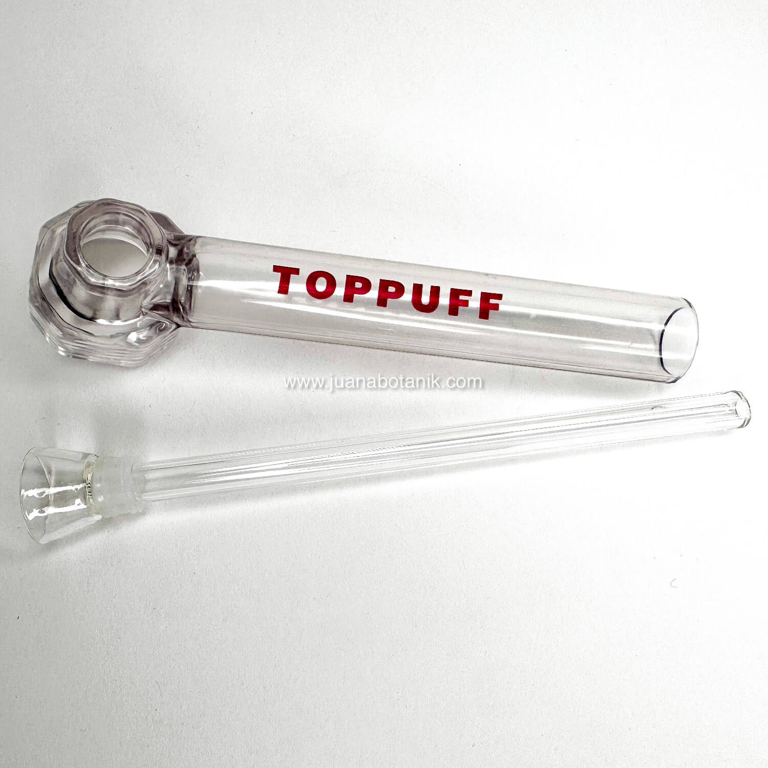 Top puff transparente