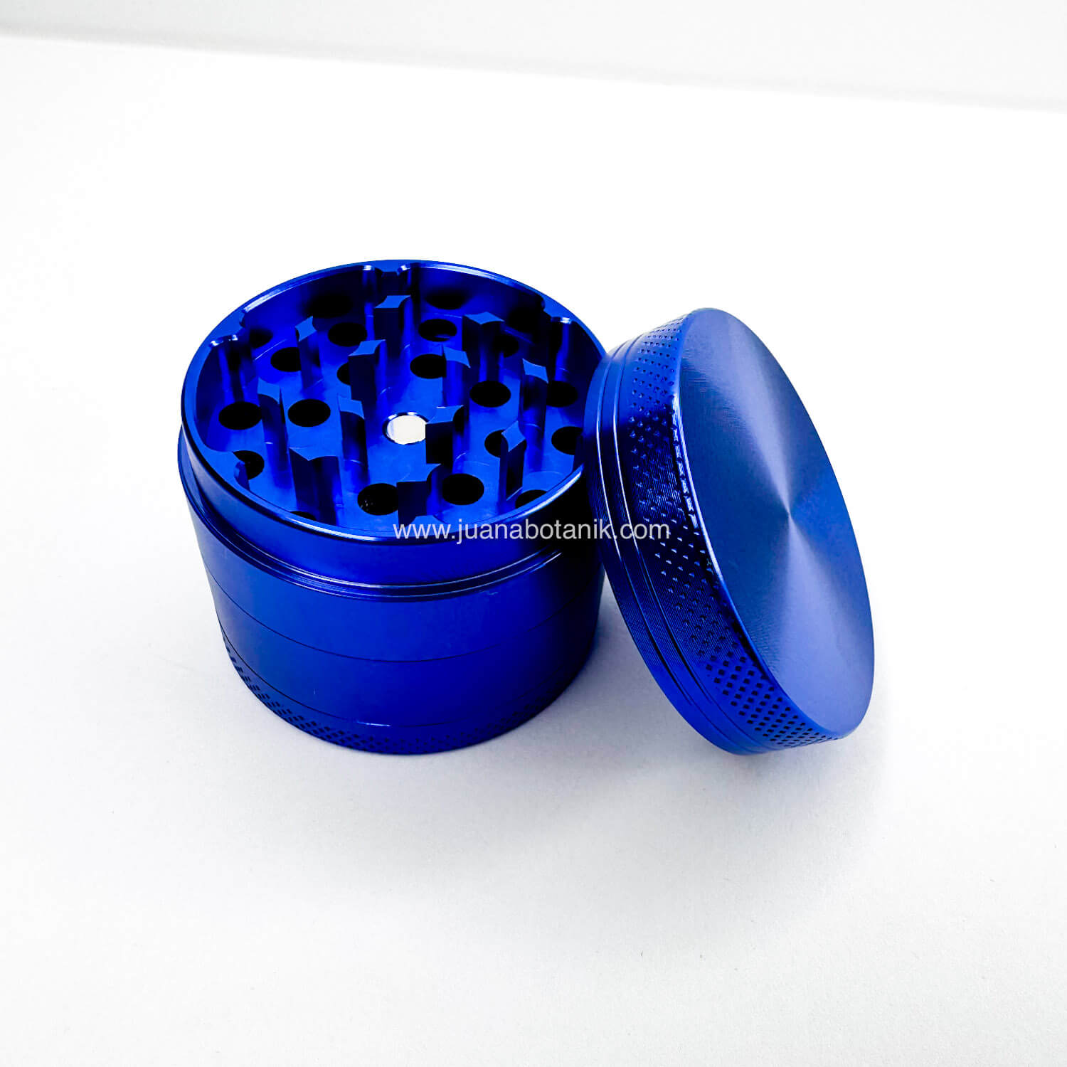 Grinder metálico 4 pisos 50mm azul