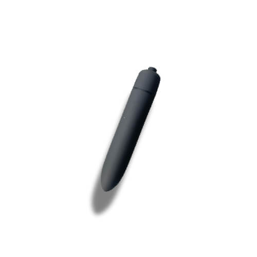 Bala Vibradora de Pilas Plateada