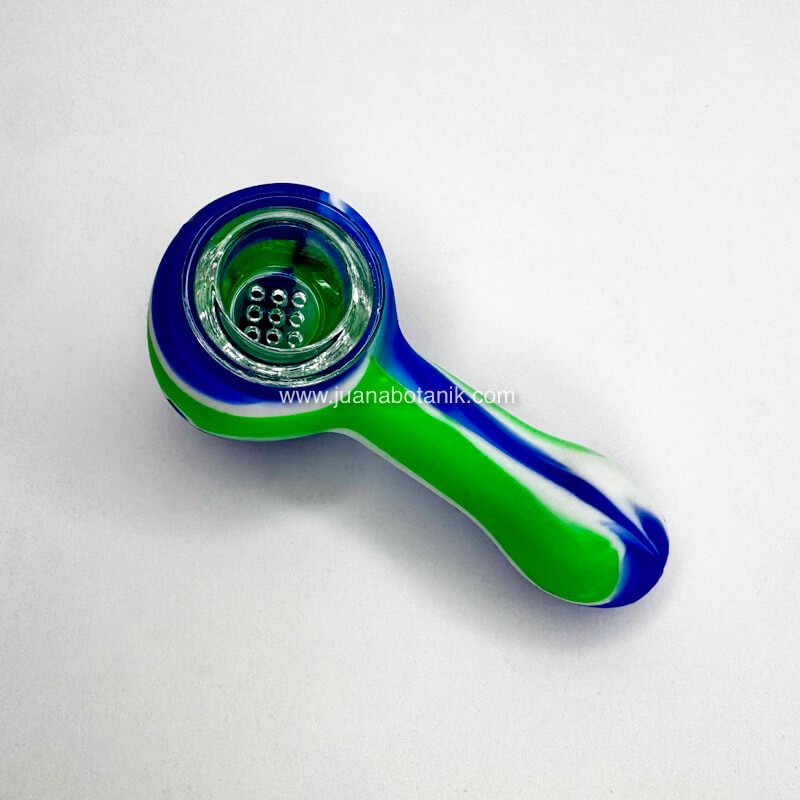 Pipas de silicona y vidrio